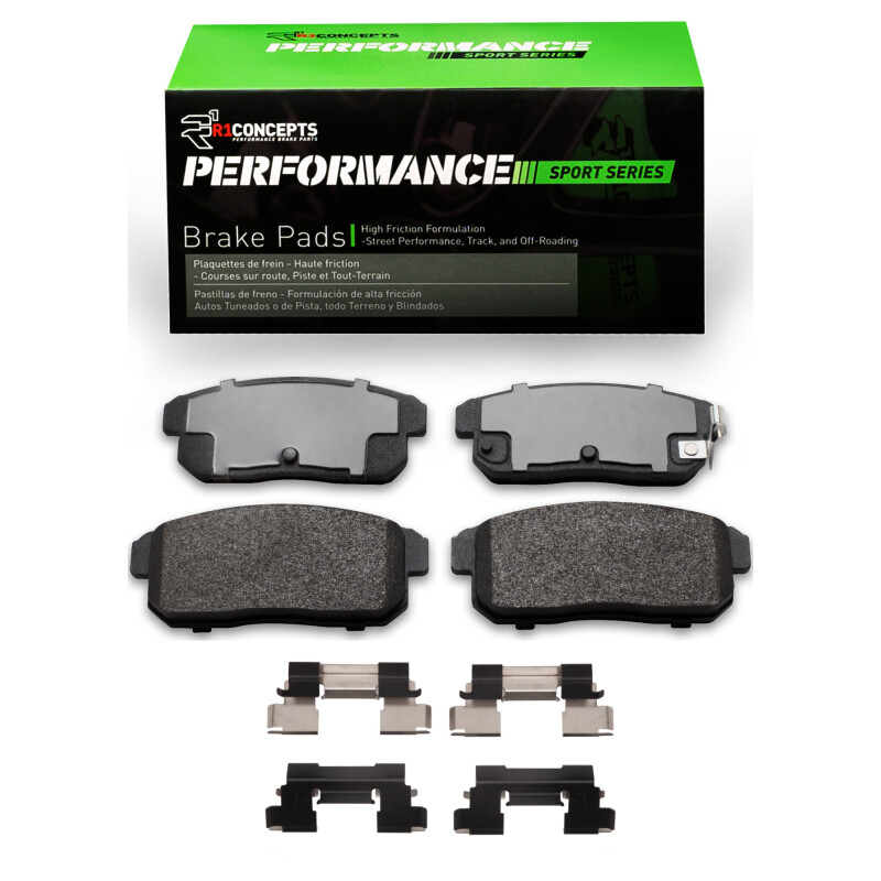 Mazda RX-8 Brake Pads - Rear - R1 Concepts - Performance Sport - `04-`11